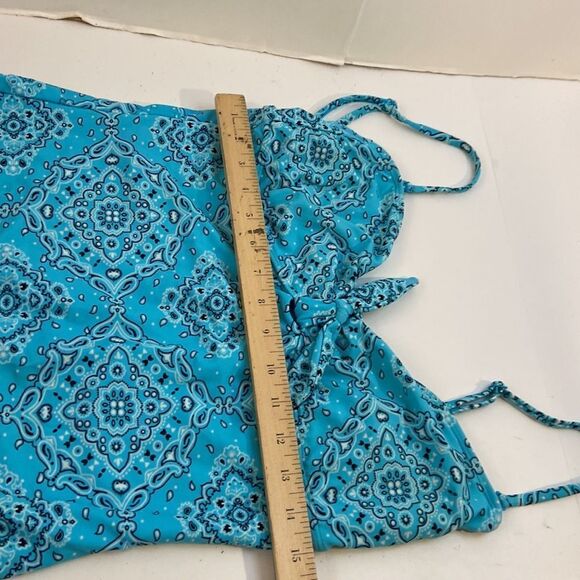 Old navy large one piece turquoise cowgirl bathingsuit - Picture 7 of 7